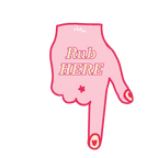 Rub Here